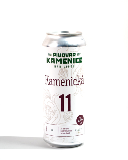 Kamenická 11° Plech - 0,5l - promo